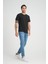 Bisiklet Yaka Fitilli Regular Fit T-Shirt (E24-083 00) 3