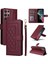 Samsung Galaxy S22 Için Flip Case Ultra Deri Kılıf Darbeye Basit (Yurt Dışından) 5
