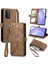 Xiaomi Redmi Not 9 Için Flip Case 4g Cüzdan Darbeye Deri Kılıf Kapak (Yurt Dışından) 1