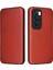 Oppo Oppo 12 5g Manyetik Karbon Fiber Tam Koruma Flip Case Için Flip Case (Yurt Dışından) 1