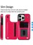 Kart Tutucu Kart Yuvaları Çift ile IPhone 15 Pro Kickstand Için Cüzdan Kılıf (Yurt Dışından) 3