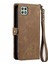 Samsung Galaxy A22 5g Için Flip Case Darbeye Basit Iş Cüzdan (Yurt Dışından) 5
