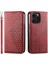 IPhone 15 Için Flip Case Pro Max El Kayışı Standı Günlük Kullanım Eşkenar Dörtgen Şekli (Yurt Dışından) 1