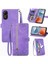 Zte A34 Cüzdan Flip Fermuar Tarzı Çoklu Kart Yuvası Çok Renkli Flip Case (Yurt Dışından) 1