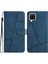Samsung Galaxy A12 Flip Folio Kart Yuvaları Için Flip Case Tutucu Manyetik Pu (Yurt Dışından) 5