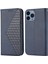 IPhone 13 Için Flip Case Cüzdan Günlük Kullanım Standı Eşkenar Dörtgen Şekli El Kayışı (Yurt Dışından) 5