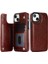 IPhone 15 Için Cüzdan Durumda Artı Kart Yuvaları Kickstand Çift Manyetik Toka (Yurt Dışından) 4