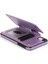 IPhone Xr Desen Çiçek Çift Düğmeler Için Kart Tutucu Kılıf ile Cüzdan (Yurt Dışından) 5