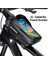 Bordo Tarzı Bisiklet Şasi Çantası Yağmur Geçirmez Bisiklet Çantası Sele Çantası Bisiklet Tüp Telefon Tutucu Kılıfı Su Geçirmez Bisiklet Çantası Scooter Çantası Bisiklet Aksesuarı (Yurt Dışından) 2