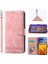 IPhone 15 Için Flip Case Pro Max Bileklik Nakit Cep Kart Yuvaları Manyetik (Yurt Dışından) 1