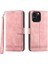 IPhone 15 Için Flip Case Pro Max Bileklik Nakit Cep Kart Yuvaları Manyetik (Yurt Dışından) 5