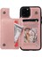 Kart Tutucu Kickstand ile IPhone 11 Pro Max Pu Deri Için Cüzdan Kılıf (Yurt Dışından) 5