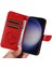 Samsung Galaxy S24 Artı Yüksek Kaliteli Deri ile Kabartmalı Flip Case (Yurt Dışından) 4