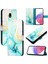 Samsung Galaxy J3 2017 Cüzdan Pu Deri Mermer Desen Kickstand (Yurt Dışından) 5
