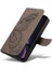 IPhone Xr Yüksek Kaliteli Deri Kredi Kartı Yuvası El ile Flip Case (Yurt Dışından) 5