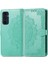 Samsung Galaxy M55 Flip Kapak Için Flip Case Darbeye Deri Kılıf (Yurt Dışından) 1
