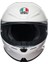 K6 S Mono White Kapalı Kask 2