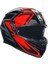 K3 Compound Black Red Kapalı Kask 1