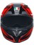 K3 Compound Black Red Kapalı Kask 2