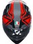 K3 Compound Black Red Kapalı Kask 4