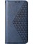 IPhone 15 Için Flip Case Pro El Kayışı Günlük Kullanım Eşkenar Dörtgen Şekli Standı Cüzdan (Yurt Dışından) 2