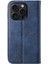 IPhone 15 Için Flip Case Pro El Kayışı Günlük Kullanım Eşkenar Dörtgen Şekli Standı Cüzdan (Yurt Dışından) 5