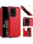 Kart Pu ile Samsung Galaxy S20 Ultra Kickstand Kart Yuvaları Için Cüzdan Kılıf (Yurt Dışından) 1