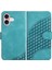 IPhone 16 Için Flip Case Pu Deri Kapak Çevirin Geometrik Desen Flip Case (Yurt Dışından) 1