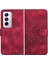 Oppo Flip 12 5g Geometrik Desen Flip Iş Pu Deri Için Flip Case (Yurt Dışından) 1
