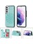 Samsung Galaxy S23 Çift Düğmeler Için Kart Tutucu Kılıf ile Cüzdan Pu Çevirin (Yurt Dışından) 1