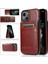 Kredi ile IPhone 13 Mini Premium Deri Çanta Cüzdan ile Uyumlu (Yurt Dışından) 1