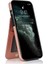 IPhone 12 Manyetik Toka Kickstand Premium Deri ile Uyumlu (Yurt Dışından) 3