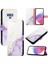 Samsung Galaxy Not 9 Için Kılıf Kickstand Cüzdan Pu Deri Mermer Desen (Yurt Dışından) 5
