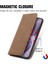 Xiaomi Poco F6 Pro Için Flip Case Deri Kılıf Cüzdan Basit Iş Çevirme (Yurt Dışından) 4