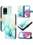 Samsung Galaxy S20 Ultra Kickstand Cüzdan Pu Deri Mermer Için Kılıf (Yurt Dışından) 1
