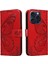 Kredi Kartı Yuvası ile IPhone 15 Pro Için Flip Case Ayrılabilir El Kayışı (Yurt Dışından) 1