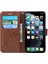 IPhone 12 Için Filp Durumda Pro Max Kart Tutucu Bilek Kayışı Pu Deri Kapatma (Yurt Dışından) 3