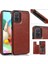 Kart Tutucu Kickstand Çift ile Samsung Galaxy A71 4g Için Cüzdan Kılıf (Yurt Dışından) 1