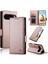 Google Pixel 9 Pro Kart Yuvaları Için Flip Case Günlük Kullanım Flip Iş Cüzdan (Yurt Dışından) 3