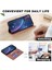 IPhone 12 Için Flip Case Pro Max Rfıd Engelleme Kart Yuvaları Tutucu Darbeye (Yurt Dışından) 3
