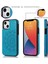 IPhone 13 Mini Çift Düğmeler Kabartmalı Pu Için Kart Tutucu Kılıf ile Cüzdan (Yurt Dışından) 2
