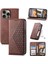 IPhone 16 Pro Max Günlük Kullanım Için Flip Case El Kayışı Standı Eşkenar Dörtgen Şekli (Yurt Dışından) 1