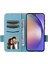 Samsung Galaxy Case 5g Yan Toka Pu Deri Manyetik Cüzdan Kart (Yurt Dışından) 4