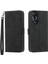 Oppo A78 5g Premium Kart Yuvaları Için Flip Case Bileklik Manyetik Kapatma (Yurt Dışından) 5