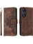 Oppo A78 4g Çoklu Kredi Kartı Yuvaları Için Flip Case Bileklik Darbeye (Yurt Dışından) 1