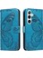 Samsung Galaxy S24 Artı Yüksek Kaliteli Deri ile Kabartmalı Flip Case (Yurt Dışından) 1