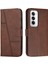 Oppo Oppo 12 5g Yan Toka Kickstand Tam Koruma Pu Için Flip Case (Yurt Dışından) 1