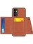 Samsung Galaxy A34 5g Kickstand Buit Için Cüzdan Kılıf Demir Kart Tutucu (Yurt Dışından) 3