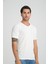 V Yaka Fitilli Regular Fit T-Shirt (E24-74602) 3