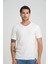 V Yaka Fitilli Regular Fit T-Shirt (E24-74602) 4